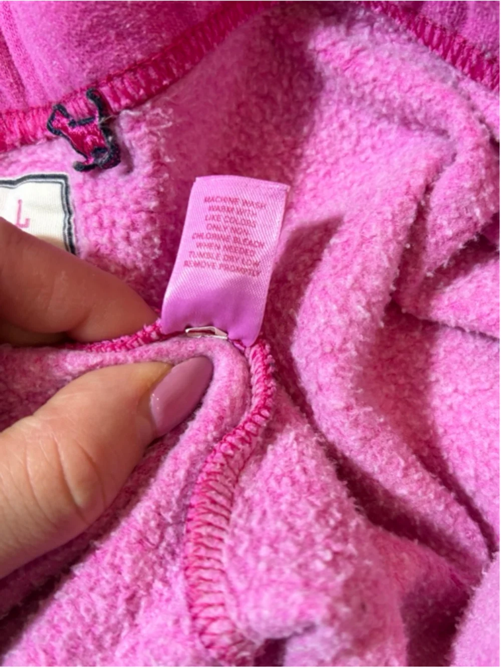 Victoria Secret PINK Sweatpants Y2K Pink Graphic Logo Cozy Lounge - Picture 9 of 10